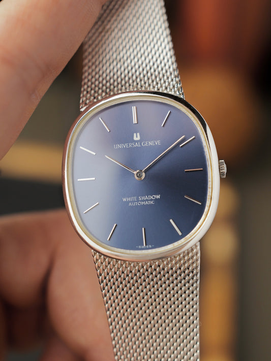 Universal Genève “Blue Ellipse” White Shadow Ref. 866051 (circa 1970s)