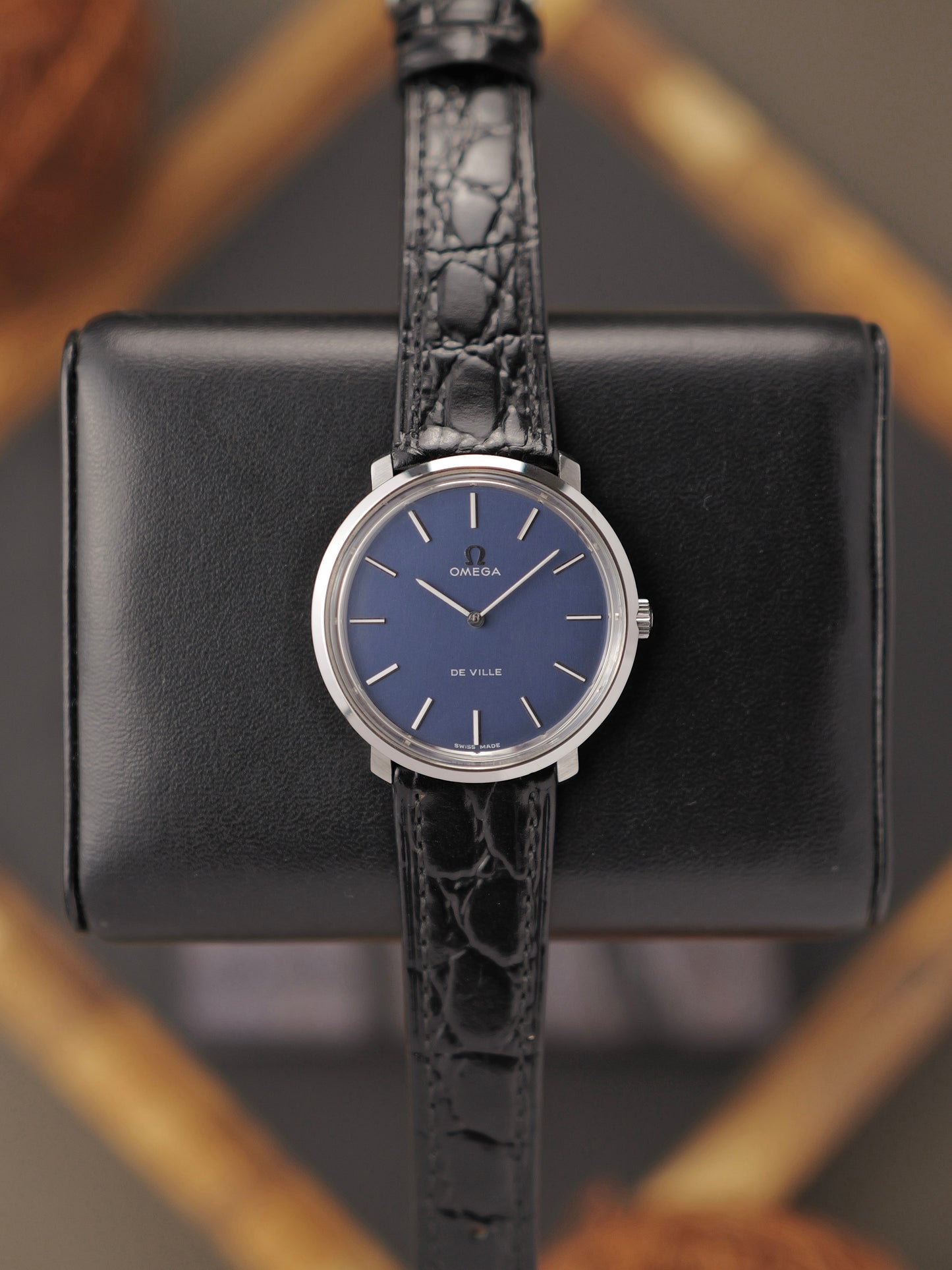 Omega De Ville Blue Dial Ref. 115.0001 (circa 1970s)