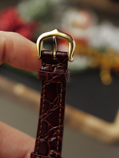 Cartier Vendôme Vermeil “Trinity Dial” Small Ref. 590004 w/ Pouch and Papers (circa 1991)