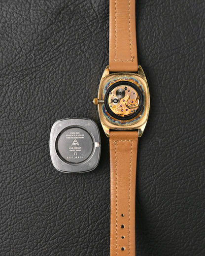 Omega De Ville “Tonneau Ellipse” Champagne Dial w/ Box & Papers Ref. 111.0131 (circa 1978)