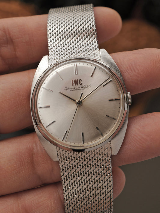 IWC C-Case Integrated Bracelet Ultrathin Ref. 1419 (circa 1970s)
