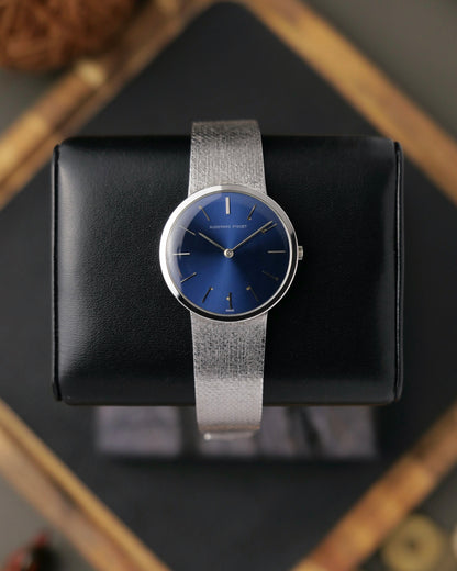 Audemars Piguet 18K White Gold Integrated Bracelet Dress Watch (circa 1970s)