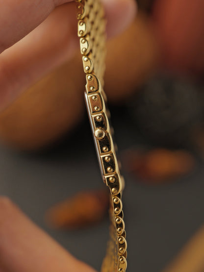 Longines “Art Deco Tank” Integrated Bracelet Ref. 6938 (circa mid 1980s)