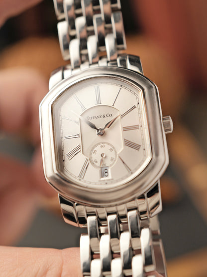 Tiffany & Co. Mark Coupe “Large” Small Seconds w/ Box Ref. 326.1003 (circa 1990s)