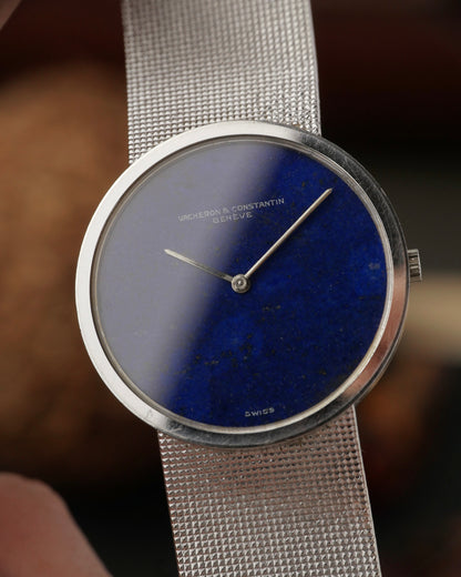 Vacheron & Constantin Lapis Lazuli 18K White Gold Ultra-Thin Ref. 7291B (circa early 70s)