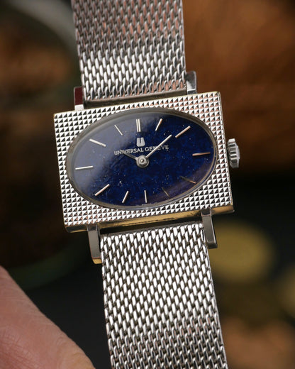 Universal Genève “Clous de Paris Rectangle” Ref. 710608 (Circa late 60s/early 70s)