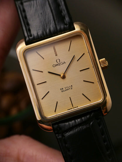 Omega De Ville “Tank Jumbo” Travel Watch Ref. 191.0049 (Circa 1979)