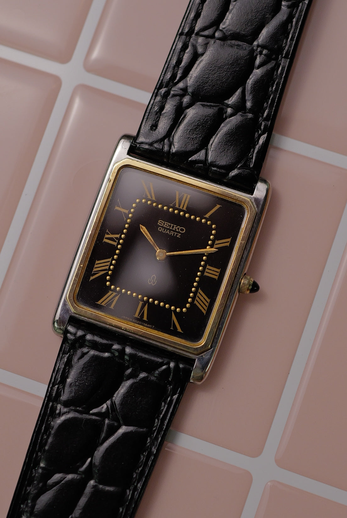 Seiko Quartz Tank "Jumbo" Circa.1981