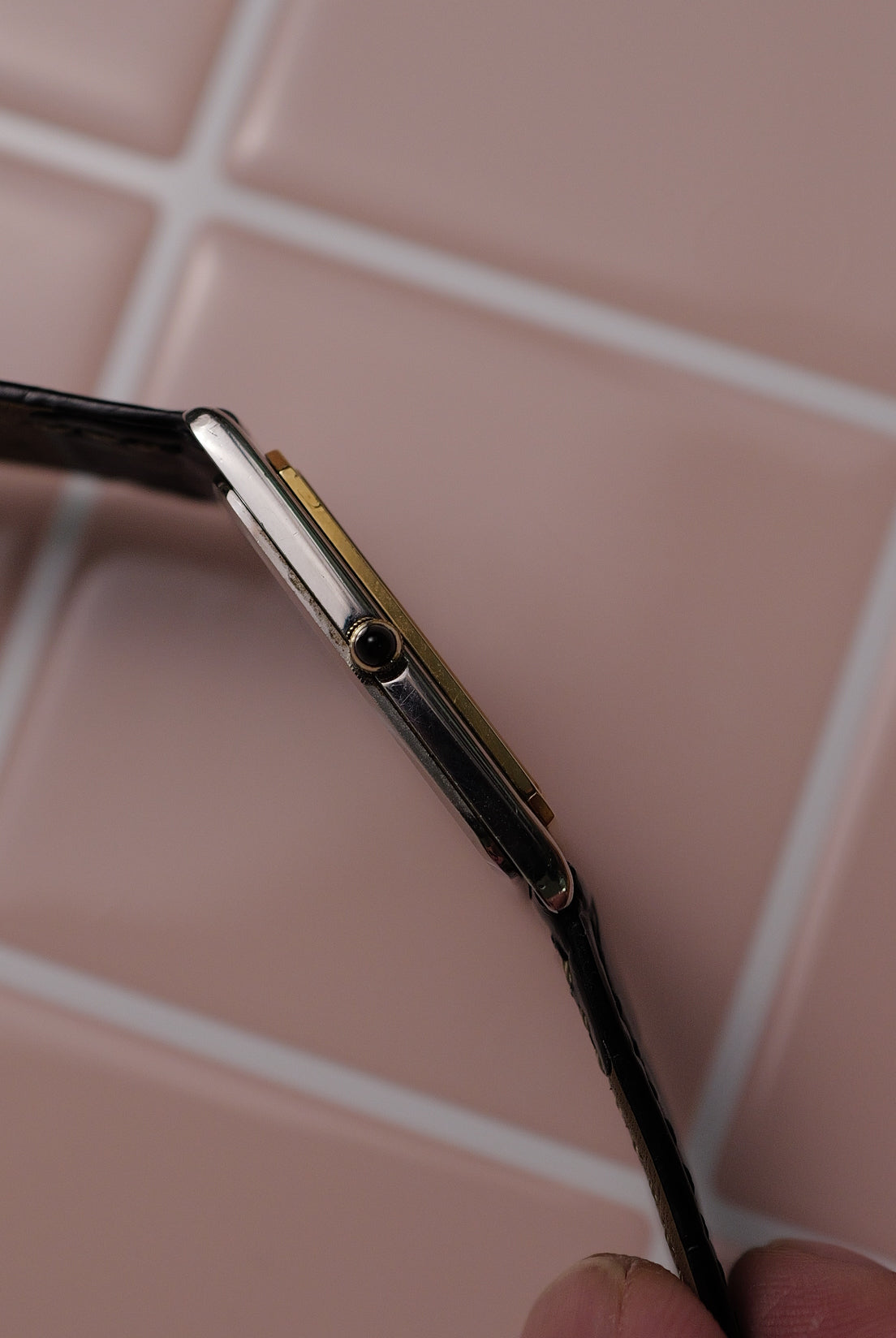 Seiko Quartz Tank "Jumbo" Circa.1981