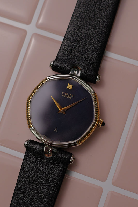 Seiko Quartz Octa "Coin Bezel" Circa. 1980