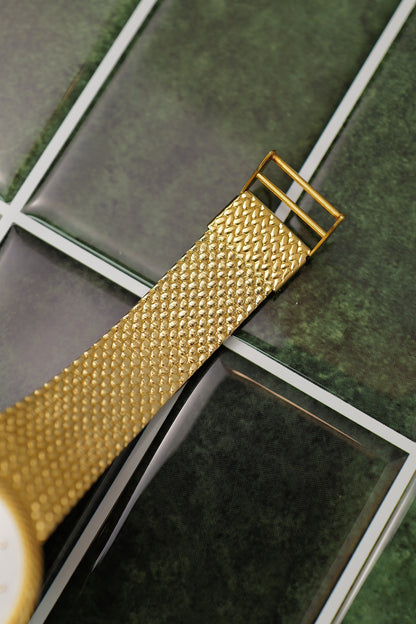 Seiko Quartz "Golden hour" integrated bracelet circa. 1984