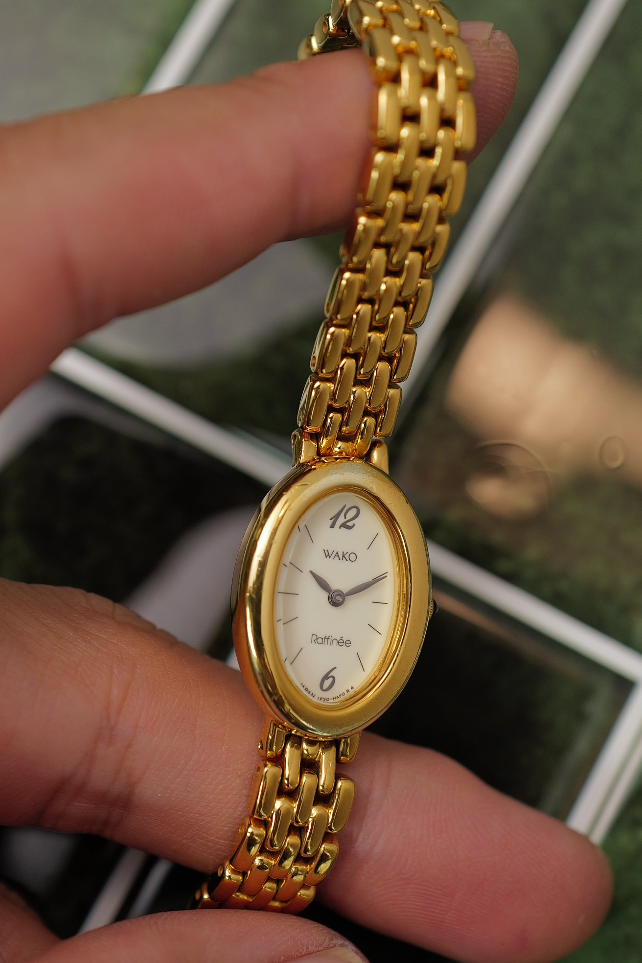 Seiko Wako Baignoire in bracelet circa. 1996