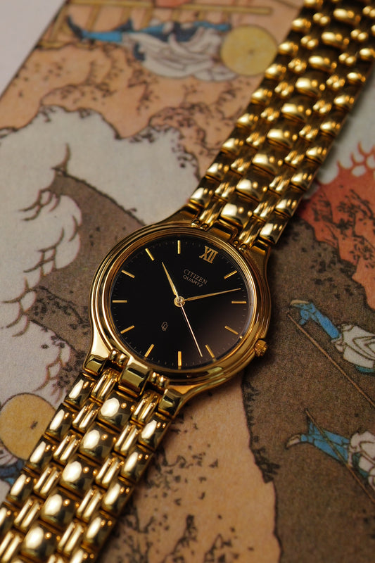 Citizen Quartz "Onyx Honey" Circa. 1993 Full Links