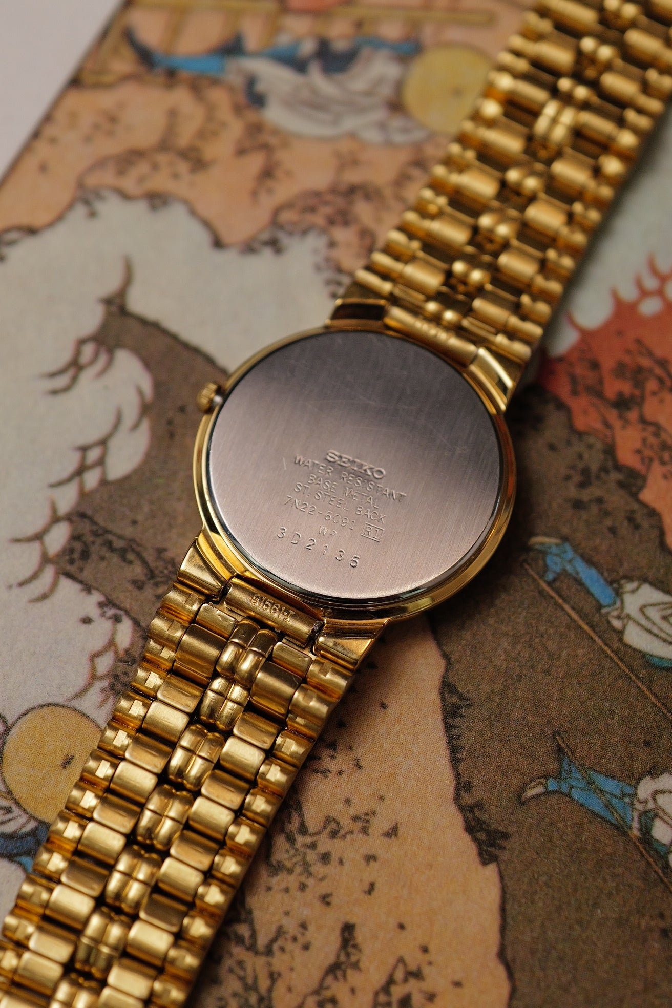 Seiko Quartz "Golden Royale" with date Circa. 1993