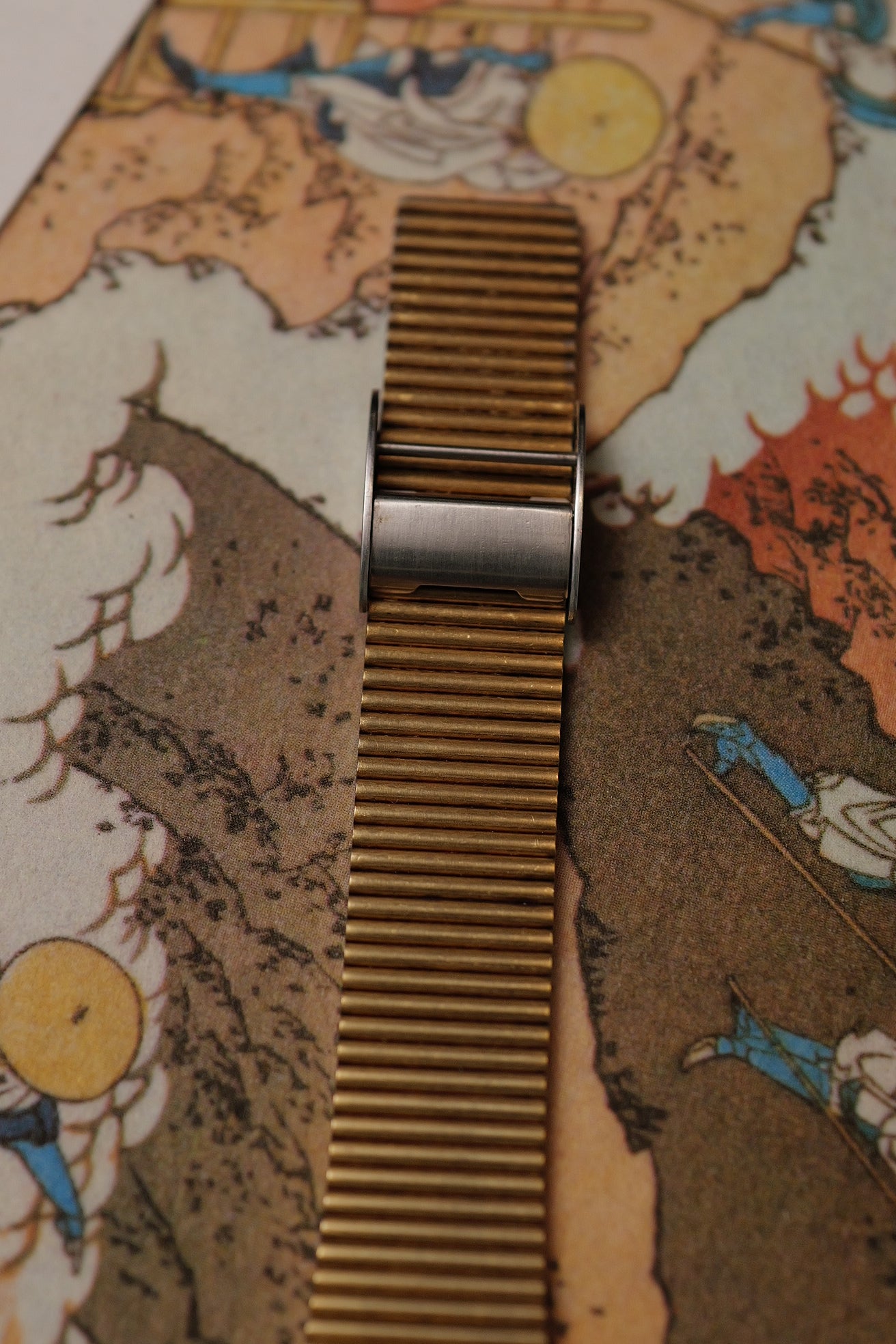 Orient Quartz Tank "Stripes" Dial Circa. 1990s