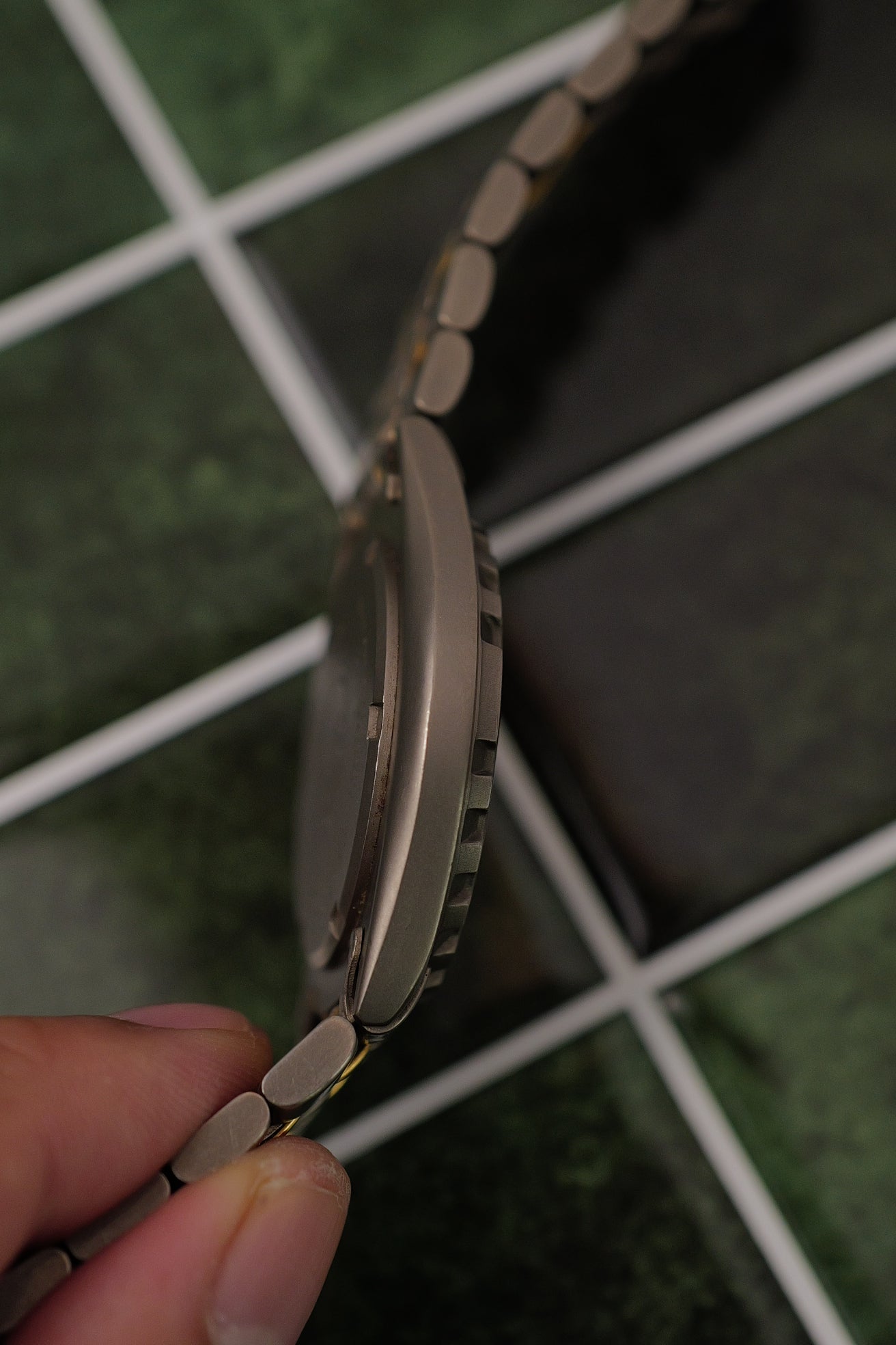 Seiko Solar SQ100 Titanium Full Dial lume Circa.1996