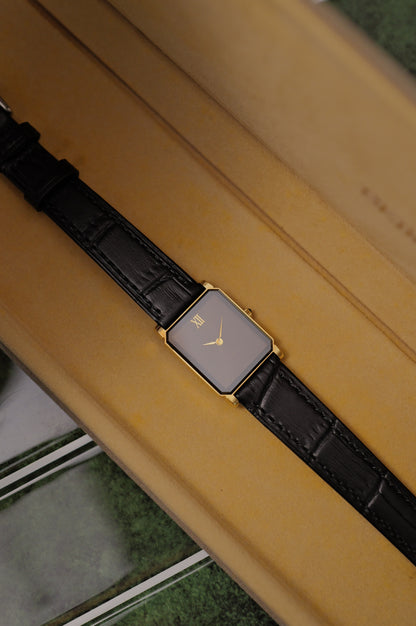 Seiko Execline "Noir" Tank circa. 1987