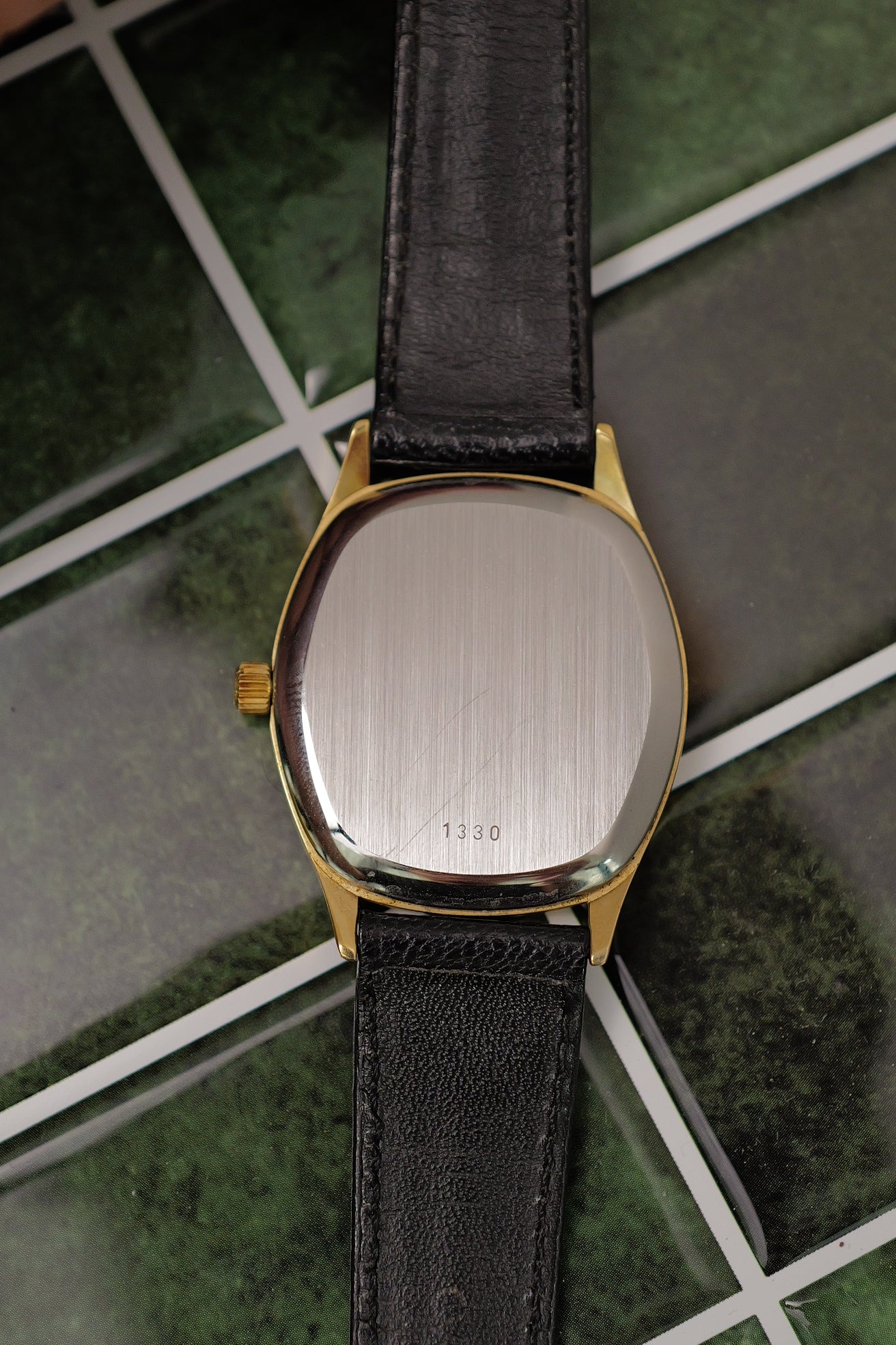 Omega De Ville “Tonneau” Ref. 191.0074.1 (Circa 1969) with original buckle and strap
