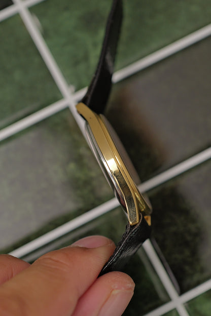 Omega De Ville “Tonneau” Ref. 191.0074.1 (Circa 1969) with original buckle and strap