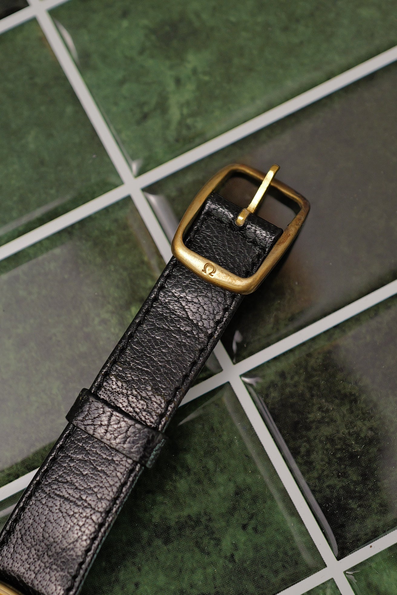 Omega De Ville “Tonneau” Ref. 191.0074.1 (Circa 1969) with original buckle and strap