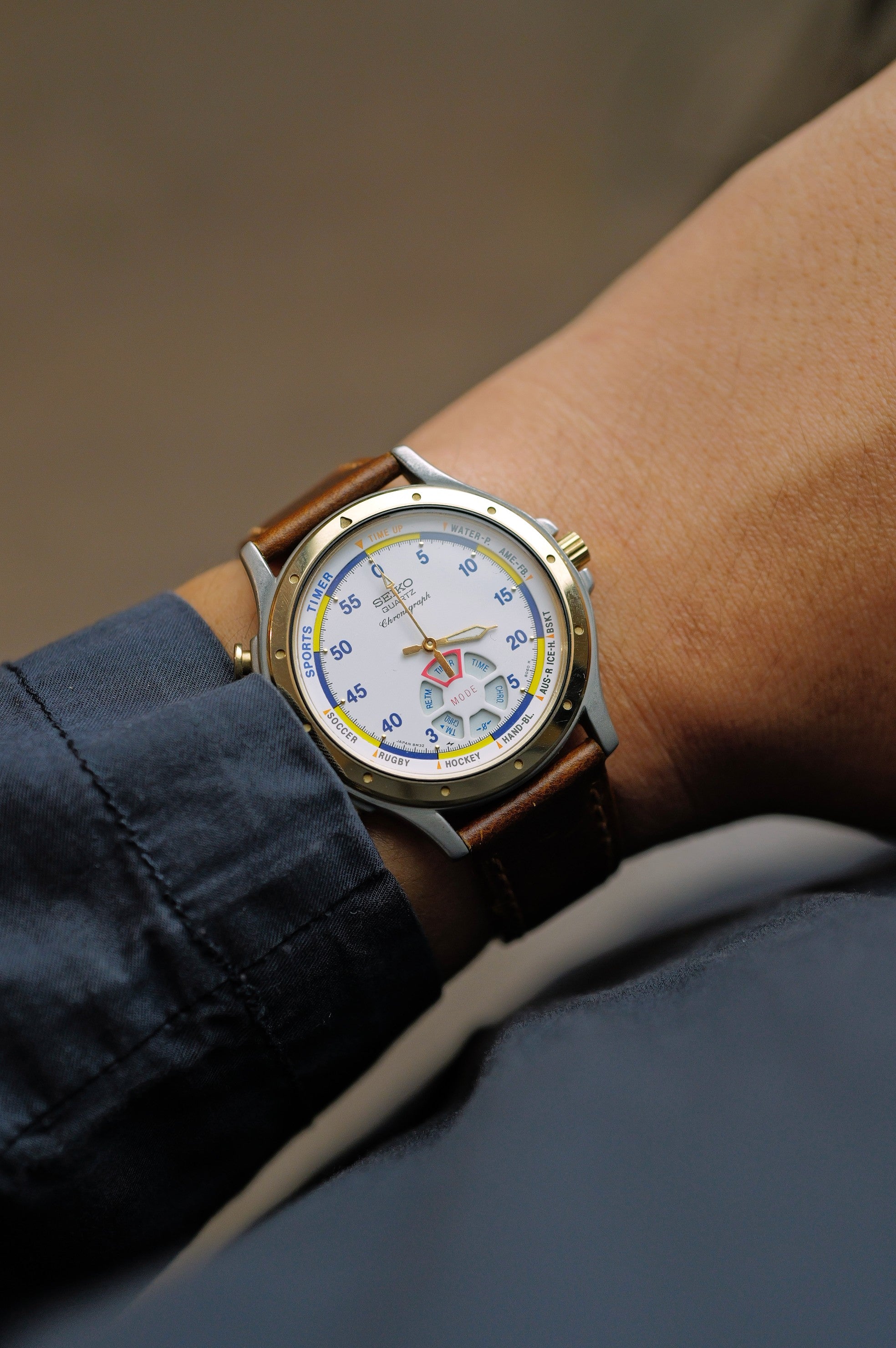 Seiko Sports Timer Chronograph Quartz 