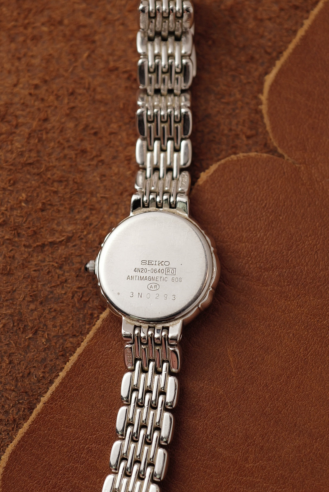 Seiko Exceline with bezel Diamonds 4N40-0640 Circa.1991 – My First