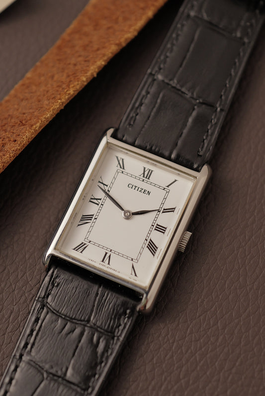 Classic Citizen Tank Manual Winding Circa. 1980