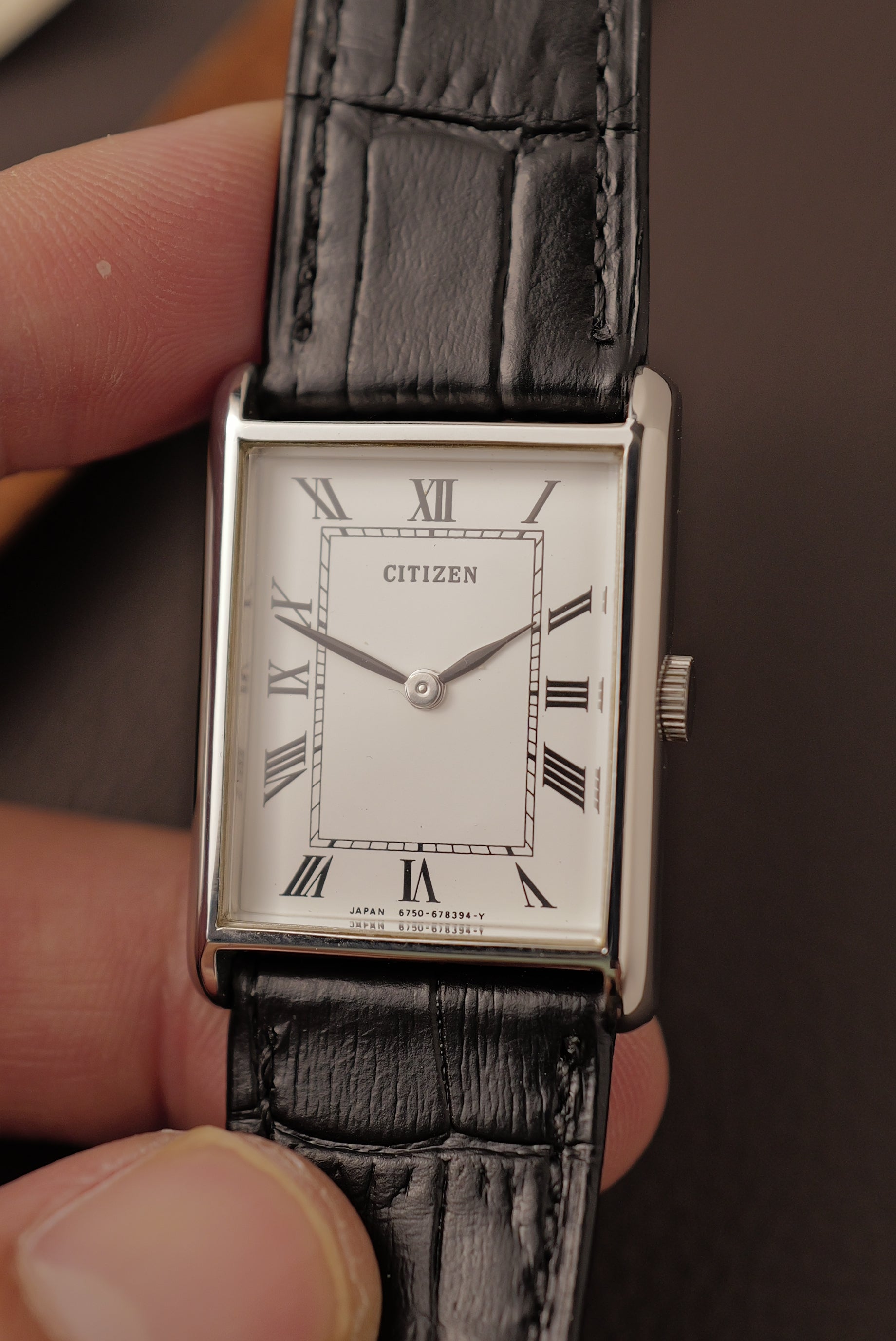 Classic Citizen Tank Manual Winding Circa. 1980 – My First Vintage