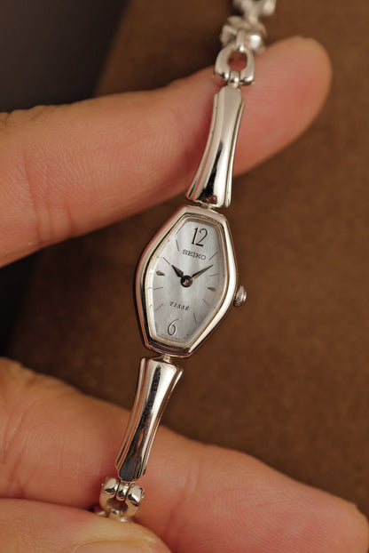 Seiko Tisse  "Silver droplet" Mother of Pearl Dial Circa. 1988