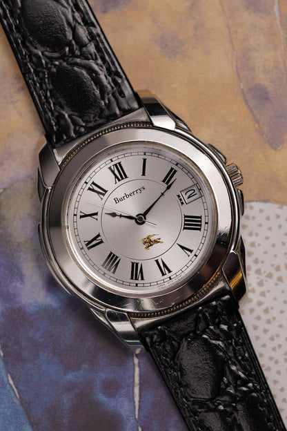 Men's Burberry Classic in Silver