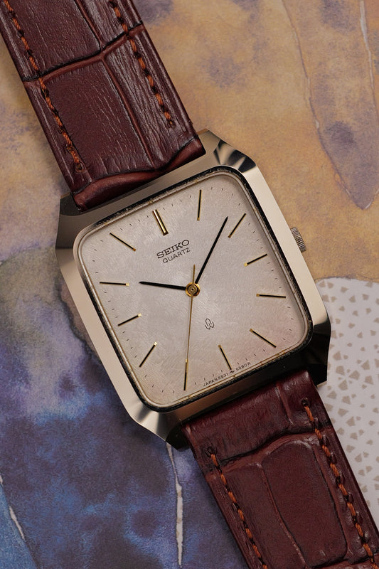 Seiko Quartz 5931-5260 scratch resistant Case Circa.1980s
