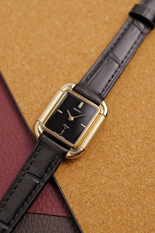 Seiko Socie Manual Winding with Caseback Winding crown 1719-3000