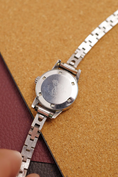 Omega Seamaster Ladies on vintage bracelet Circa. 1970s