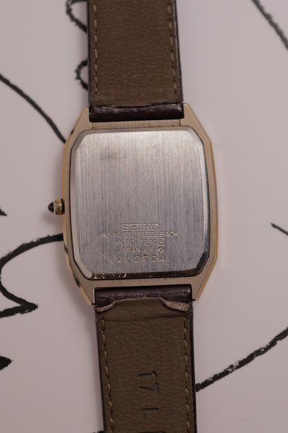 Seiko Dolce Step Bezel 6030-5390 Scratch Resistant case