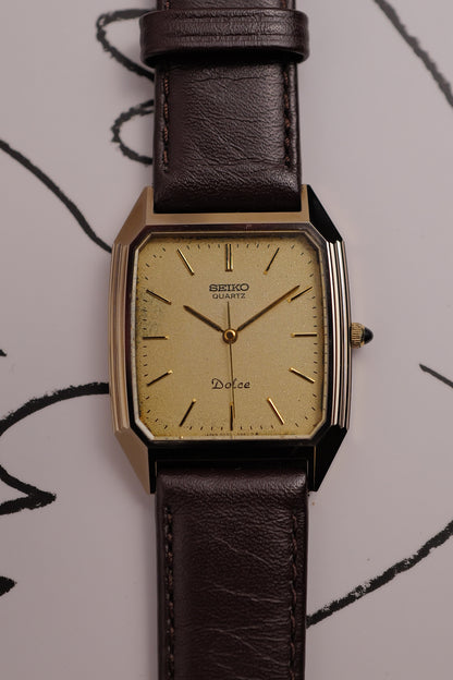 Seiko Dolce Step Bezel 6030-5390 Scratch Resistant case