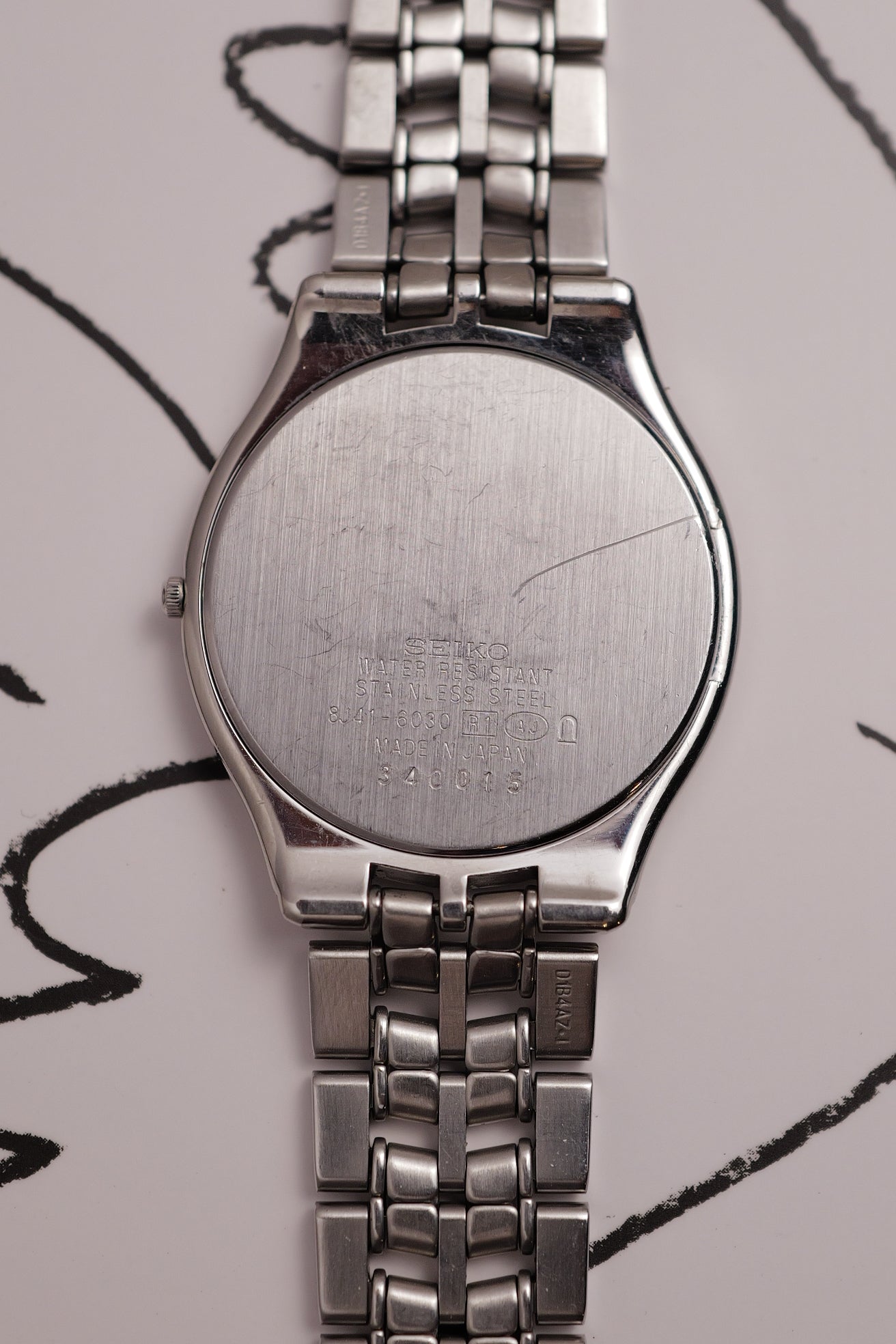 Seiko Dolce Mother of Pearl Dial xMulti-Link bracelet 8J41-6030