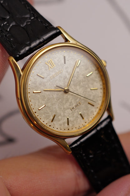 Seiko Dolce Texture Goldflake dial 5E31-6070 20th anniversary commemorative piece full set