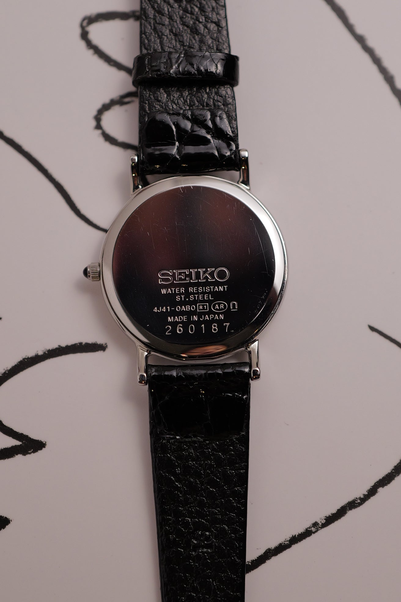 Seiko Exceline Full set 4J41-0A80 with original buckle and strap