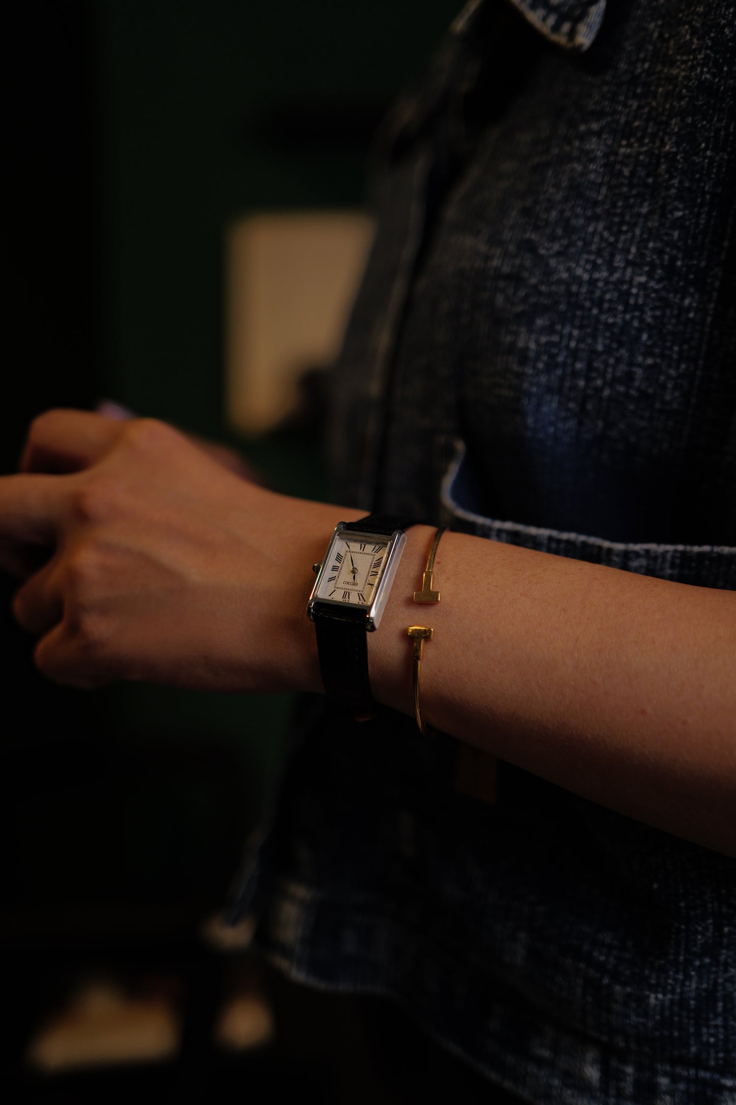 Seiko Tank Nano Universe Solar