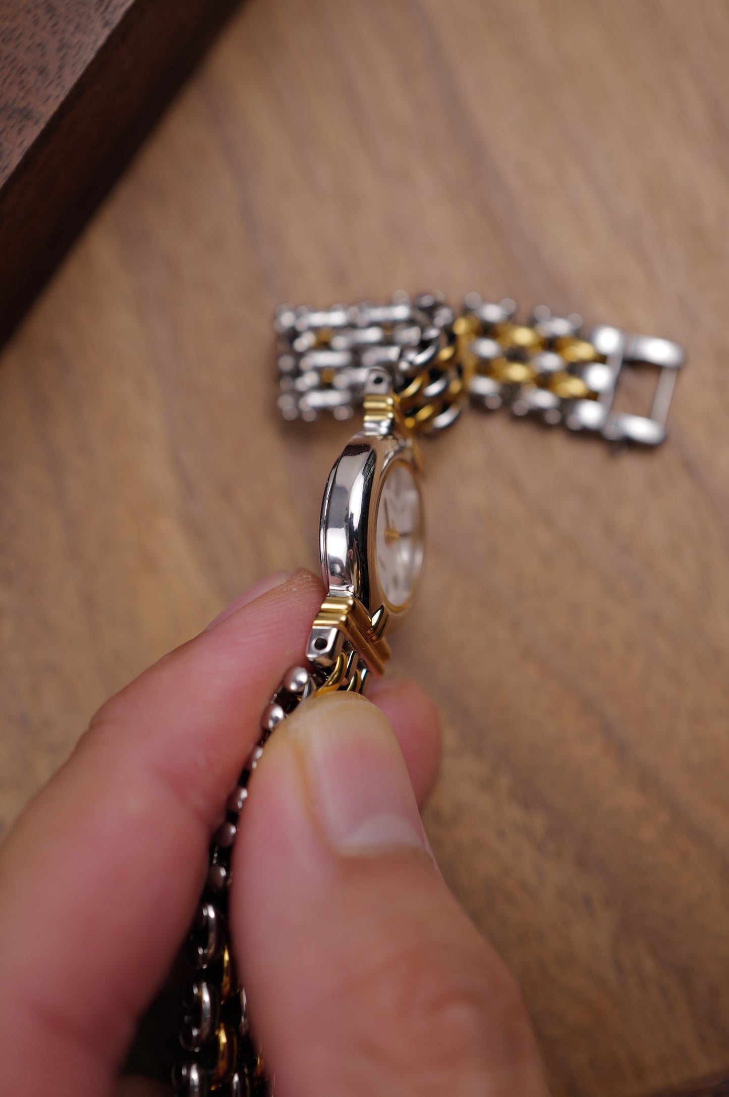 Seiko Belfina Multi-link bracelet 1F21-0C10 Circa.1989