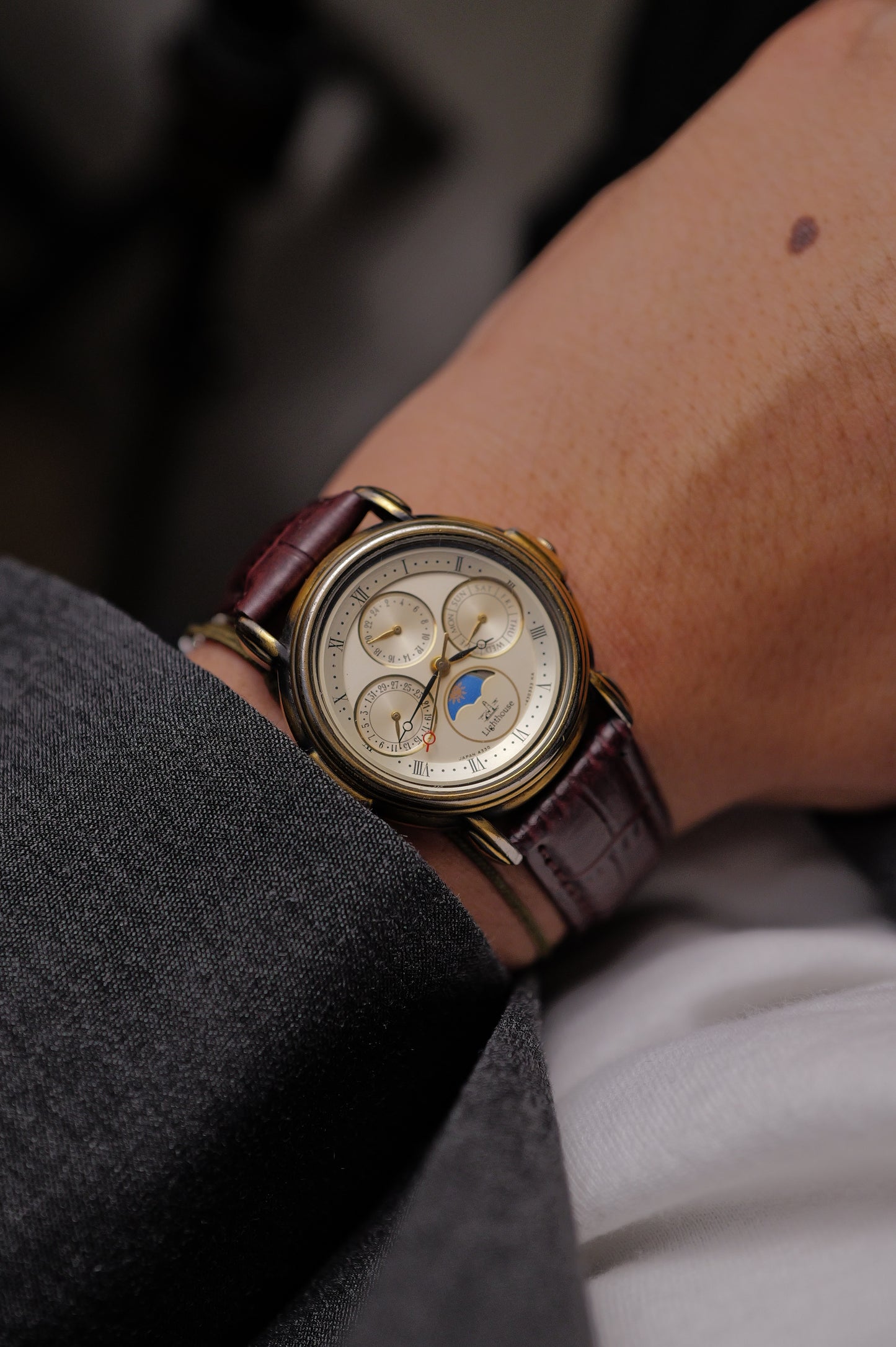 Citizen Lighthouse Moonphase Triple Calendar 4330