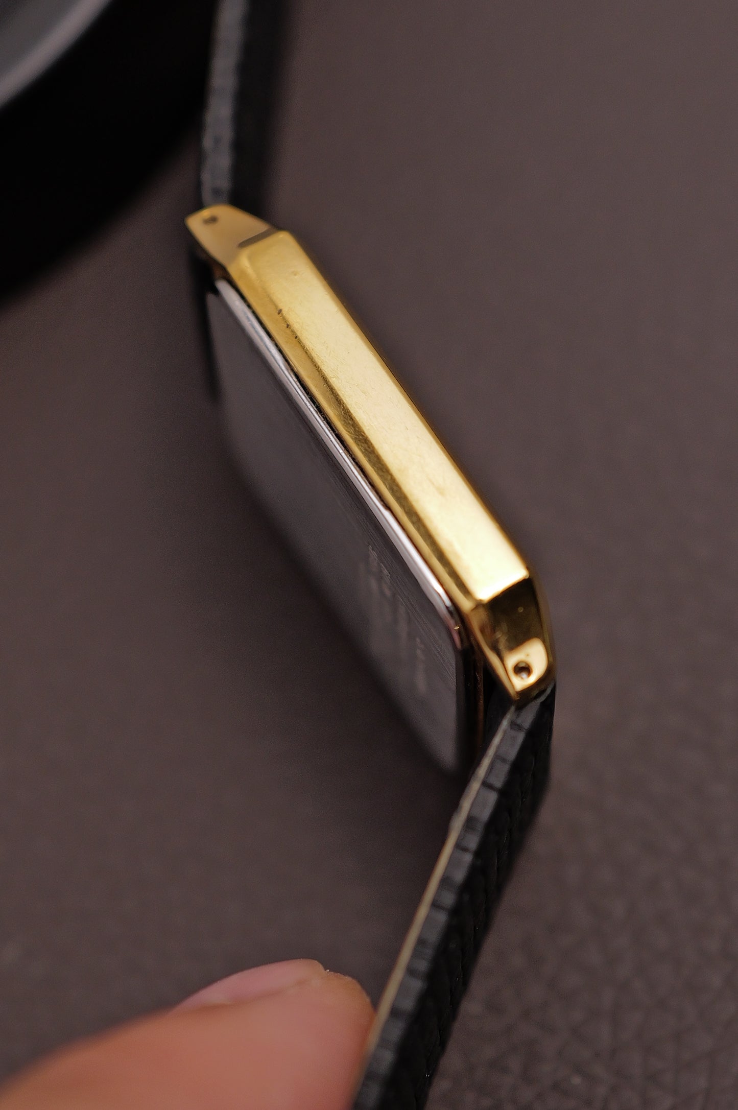 Seiko Spirit Tank "Onyx" 7NO1-5810 Circa 1999