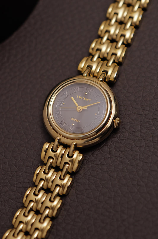 Seiko Lucent Multi-link Bracelet Circa.1991 1F21-OE60