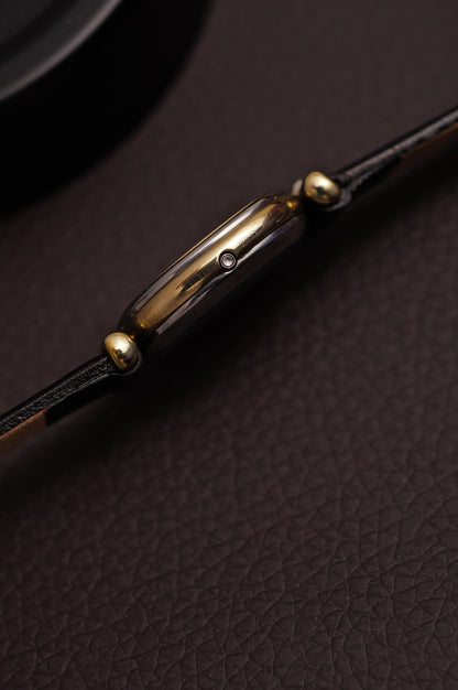 Ladies Ladies Omega "ellipse with T-lugs Pusher crown