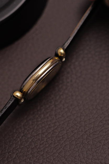 Ladies Ladies Omega "ellipse with T-lugs Pusher crown