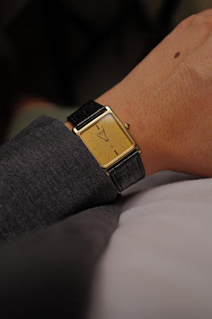 Seiko Tank Quartz with Tapestry dial 6020-5460