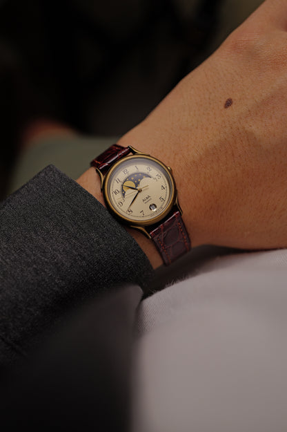 Seiko Alba Moonphase V338-6020