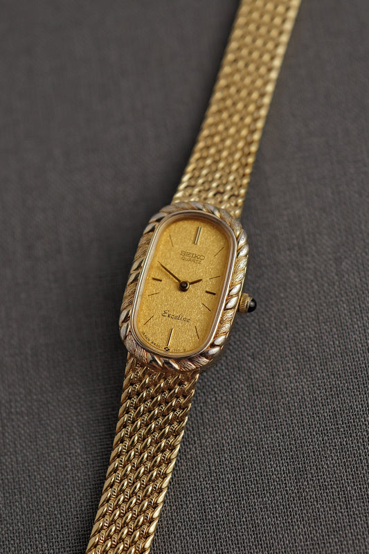 Seiko Mini Exceline Oval "Ribbon" Circa. 1983