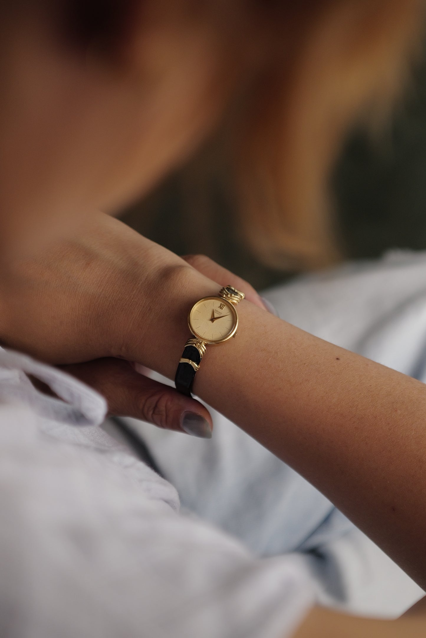 Seiko Quartz "golden bangles" Circa. 1980