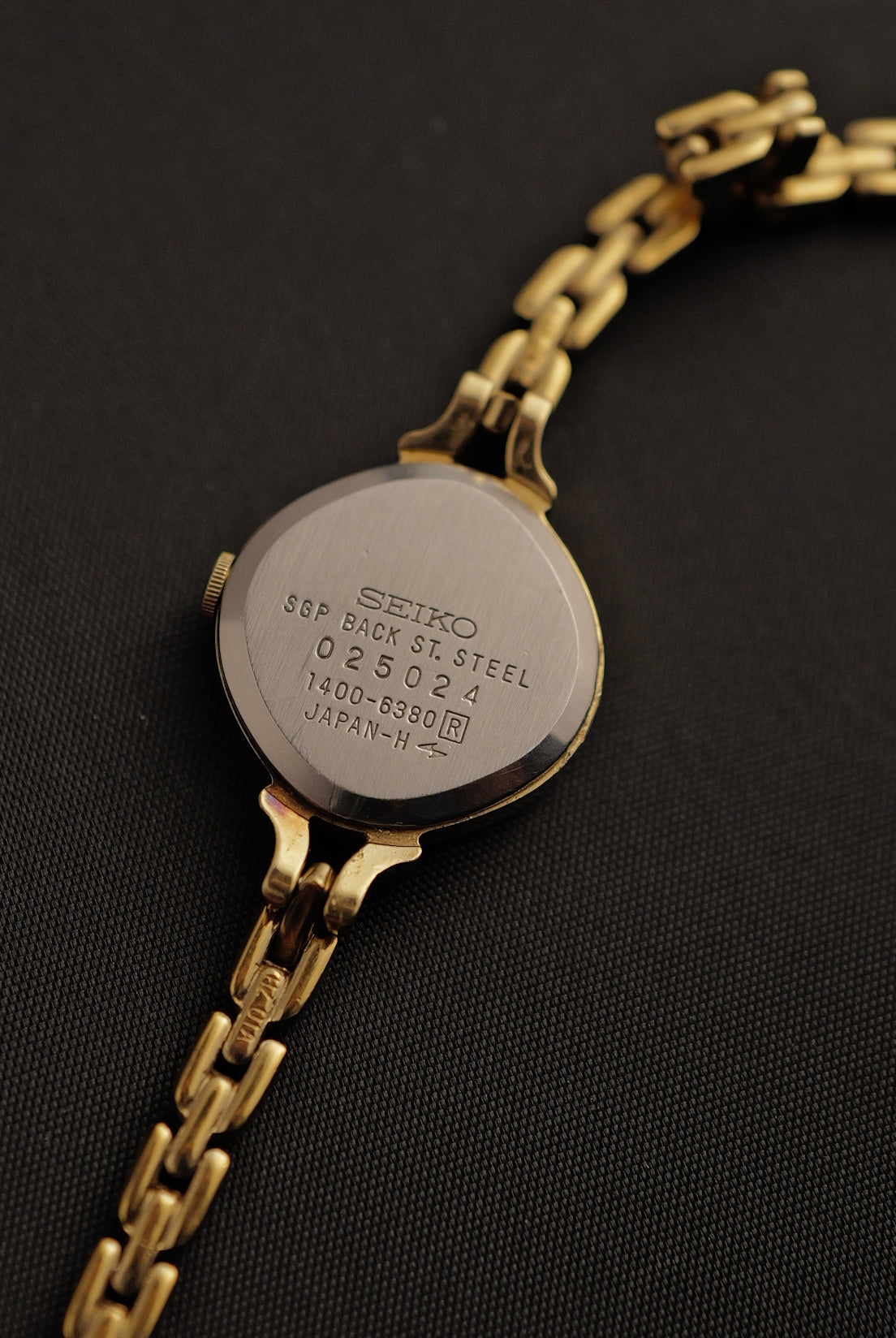 Seiko Quartz "Amber flare" Circa. 1980